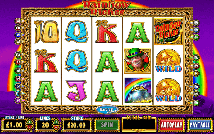 Rainbow Riches (Barcrest) Slot Review 💎AboutSlots
